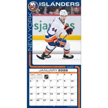 New York Islanders calendar 2026 Wall