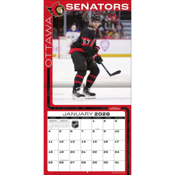 Ottawa Senators calendar 2026 Wall