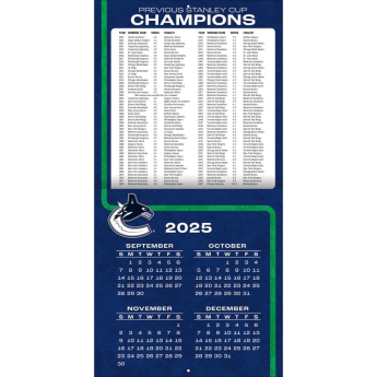 Vancouver Canucks calendar 2026 Wall