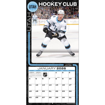 Utah Hockey Club calendar 2026 Wall