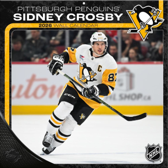Pittsburgh Penguins calendar #87 Sidney Crosby 2026 Wall