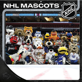 NHL produse calendar Mascots 2026 Wall