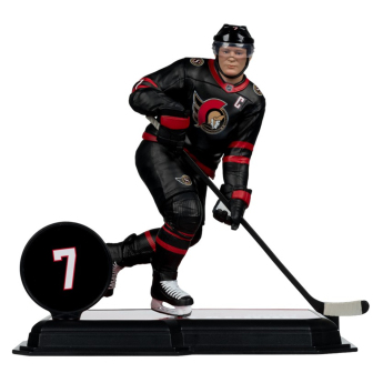 Ottawa Senators figurină Brady Tkachuk #7 SportsPicks Black Jersey