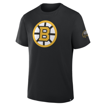 Boston Bruins tricou de bărbați Hat Trick black