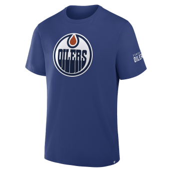 Edmonton Oilers tricou de bărbați Hat Trick blue
