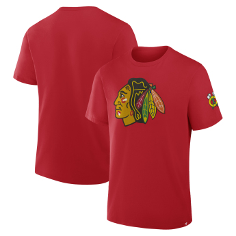 Chicago Blackhawks tricou de bărbați Hat Trick red