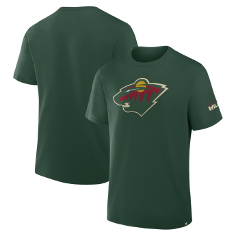 Minnesota Wild tricou de bărbați Hat Trick green