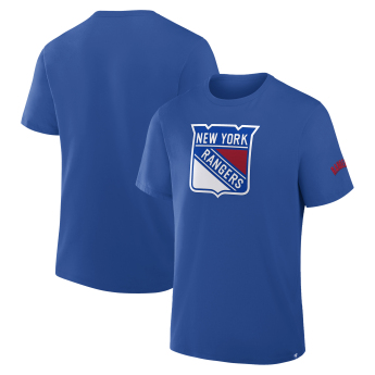 New York Rangers tricou de bărbați Hat Trick blue