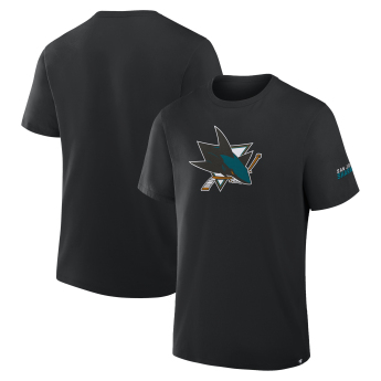 San Jose Sharks tricou de bărbați Hat Trick black