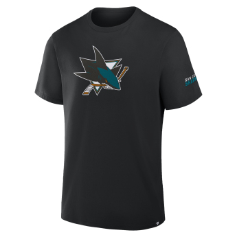 San Jose Sharks tricou de bărbați Hat Trick black