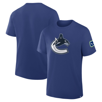 Vancouver Canucks tricou de bărbați Hat Trick blue