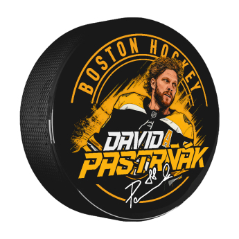 Boston Bruins puc David Pastrňák #88 Town Exclusive Collection