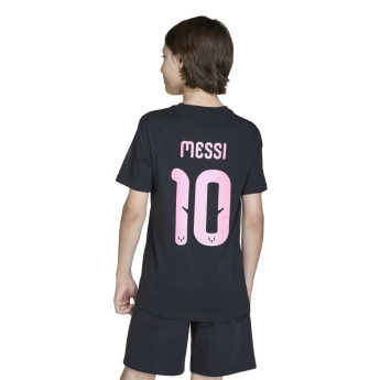 Lionel Messi tricou de copii MESSI Graphic black