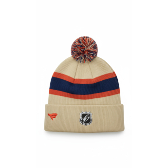 Edmonton Oilers căciula de iarnă pentru copii Cuffed Beanie With Pom
