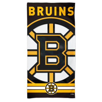 Boston Bruins prosop Spectra Beach Towel