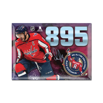 Washington Capitals magnet Alex Ovechkin Metal