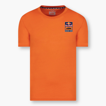 Red Bull KTM tricou de bărbați logo print orange