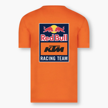 Red Bull KTM tricou de bărbați logo print orange
