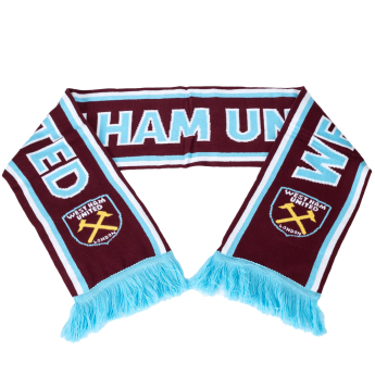 West Ham United eșarfă de iarnă Crest