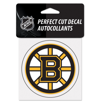 Boston Bruins abțibild Perfect Cut Color Decal