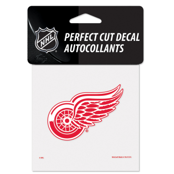 Detroit Red Wings abțibild Perfect Cut Color Decal