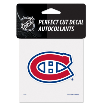 Montreal Canadiens abțibild Perfect Cut Color Decal