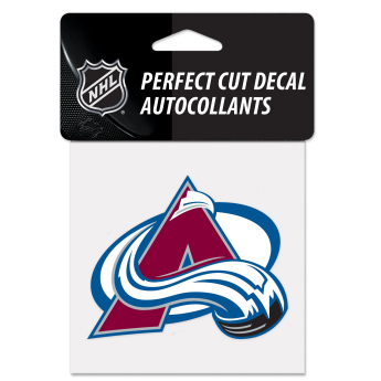 Colorado Avalanche abțibild Perfect Cut Color Decal