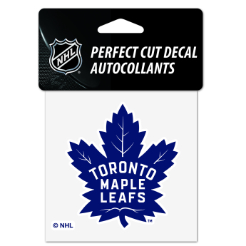 Toronto Maple Leafs abțibild Perfect Cut Color Decal