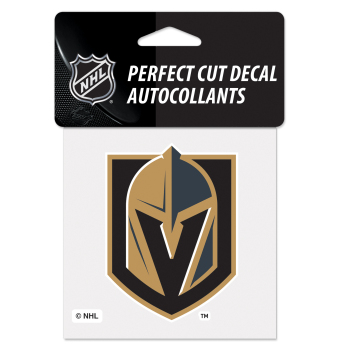 Vegas Golden Knights abțibild Perfect Cut Color Decal