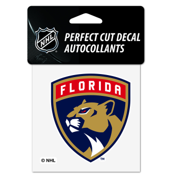 Florida Panthers abțibild Perfect Cut Color Decal