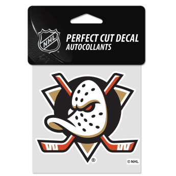 Anaheim Ducks abțibild Perfect Cut Color Decal