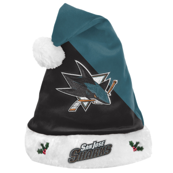 San Jose Sharks căciulă de iarnă foco colorblock santa hat