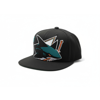 San Jose Sharks șapcă flat Big Time Snapback
