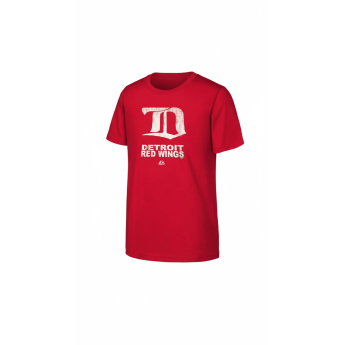 Detroit Red Wings tricou de bărbați Vintage red