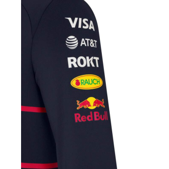 Red Bull Racing hanorac de bărbați 1/4 Zip official Teamline Replica navy F1 Team 2025