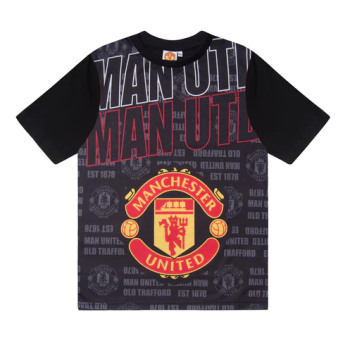 Manchester United pijamale de copii Short Text