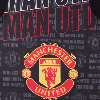 Manchester United pijamale de copii Short Text