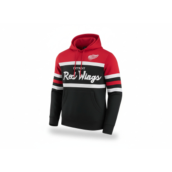 Detroit Red Wings hanorac de bărbați cu glugă Head Coach Hoodie Current Logo black