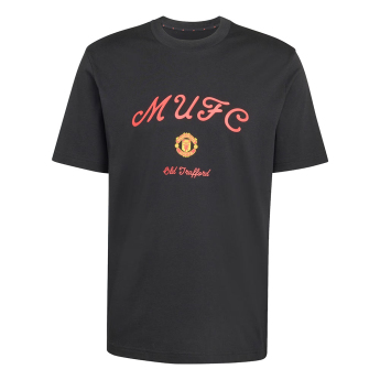 Manchester United tricou de bărbați Seasonal black