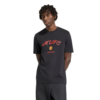 Manchester United tricou de bărbați Seasonal black
