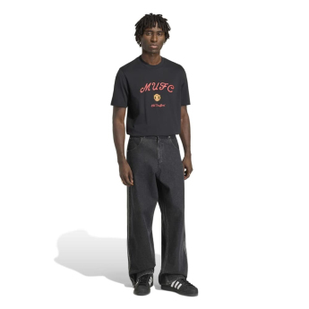 Manchester United tricou de bărbați Seasonal black