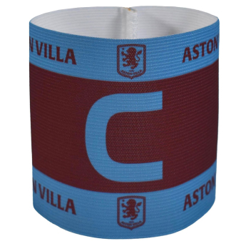 Aston Villa banderolă de căpitan crest in team colours