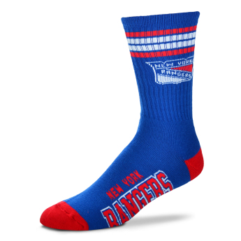 New York Rangers șosete de copii 4 Stripes Crew