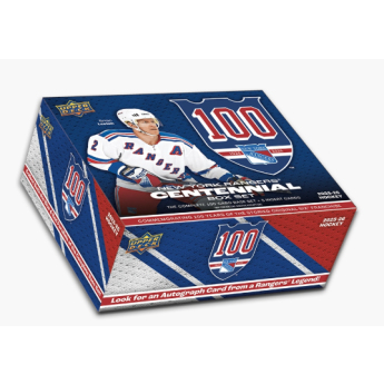 NHL cutii Cărți de hochei NHL 2025-26 Upper Deck New York Rangers Centennial Box Set