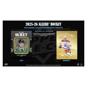 NHL cutii Cărți de hochei NHL 2025-26 Upper Deck Allure Hobby Box