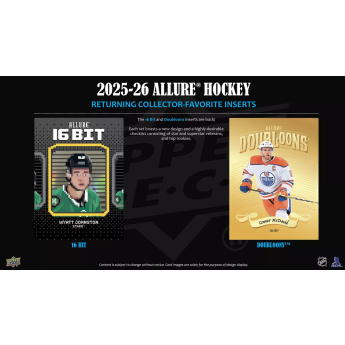 NHL cutii Cărți de hochei NHL 2025-26 Upper Deck Allure Blaster Box