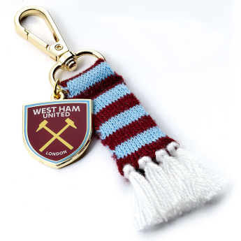West Ham United breloc pentru geantă Bar Scarf Bag Charm