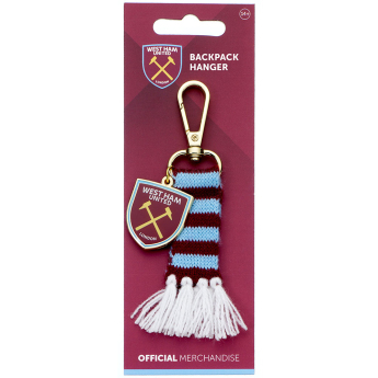 West Ham United breloc pentru geantă Bar Scarf Bag Charm