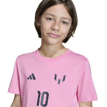 Lionel Messi tricou de copii MESSI Graphic pink