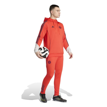 Bayern München hanorac de bărbați cu glugă Track red